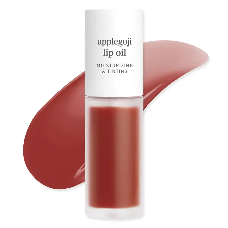 Nooni Korean Apple Lip Oil + Lip Stain | Glossy Lip Stain, Tinting & Long Lasting, Moisturizing Lip Care (13 options) Hydrate Lipgloss Lipstick Makeup Glossy Hydrating Moisturizer Plump Transfer-proof
