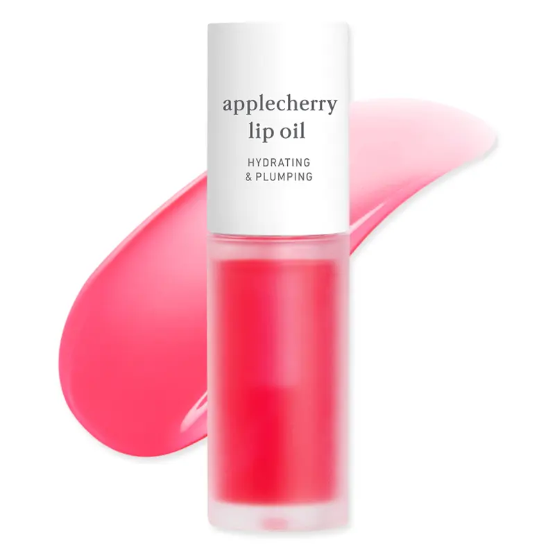 Nooni Korean Apple Lip Oil + Lip Stain | Glossy Lip Stain, Tinting & Long Lasting, Moisturizing Lip Care (13 options) Hydrate Lipgloss Lipstick Makeup Glossy Hydrating Moisturizer Plump Transfer-proof